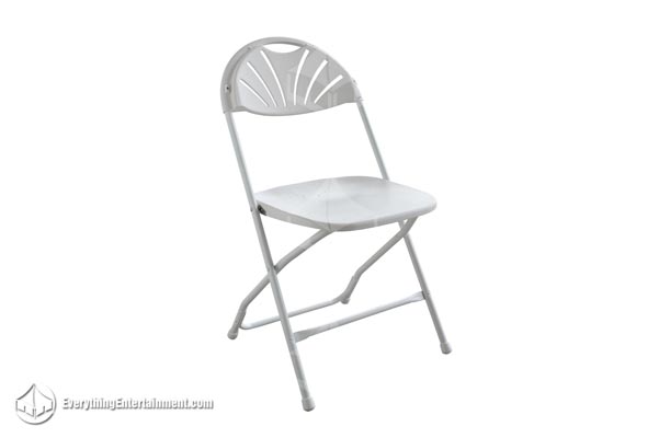 Fanback Folding Chair Rental