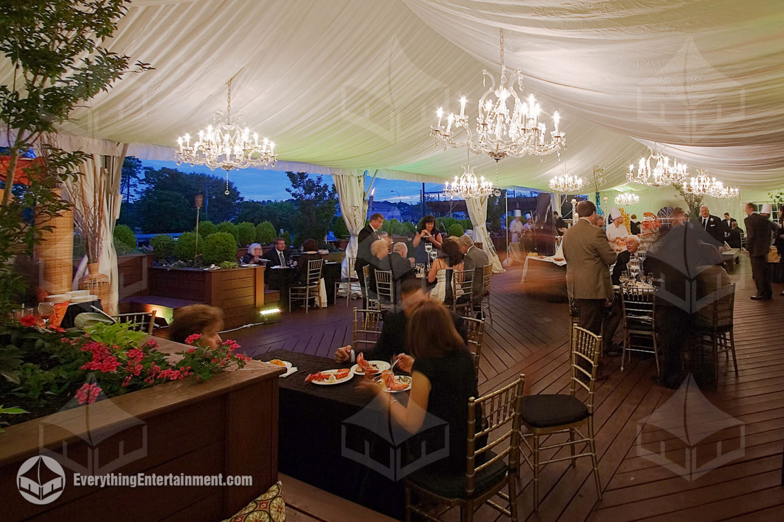 Tent Chandeliers